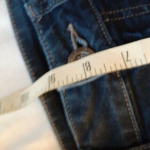 Lee rider jeans size 8 30 x 30 dark wash denim pants m women's - Picture 5 of 9